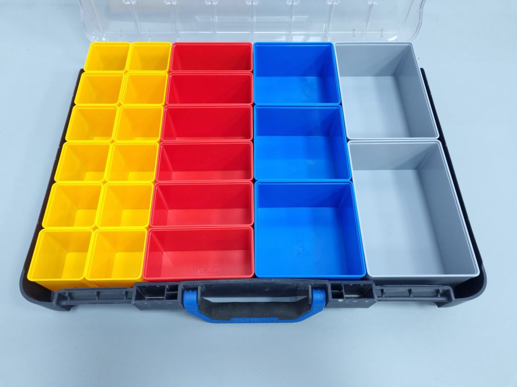 Sortimo L-Boxx inzetstukken, H3-inzetstukken met dekselkussen voor de L
