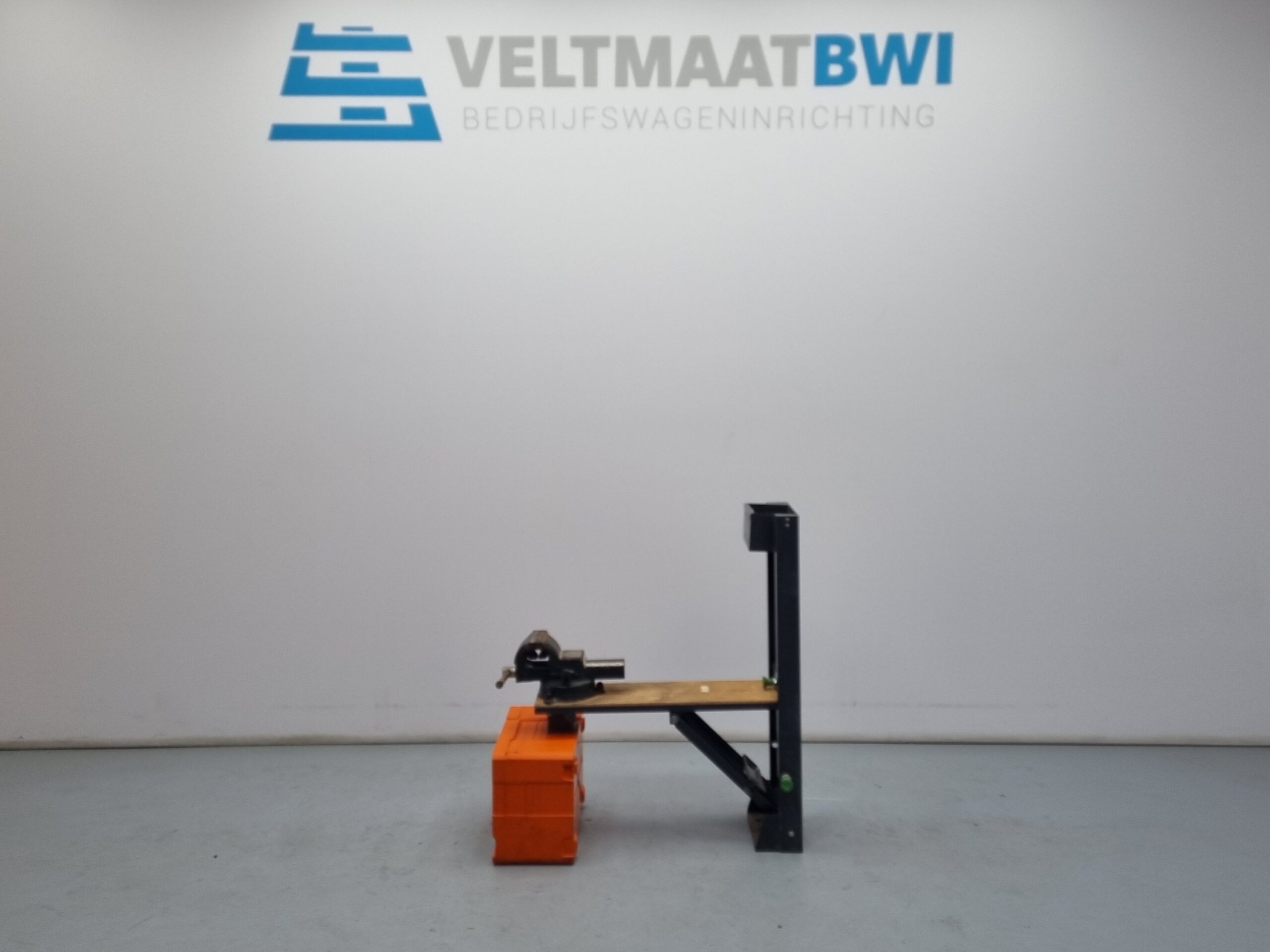 BS-0078 Bott opklapbaar bankschroef systeem (Zwart)