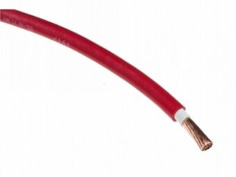 Accukabel | voedingskabel | 6,0mm² tot 90,0mm² | rood | per meter