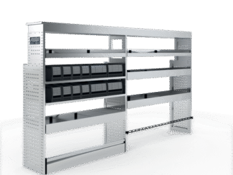 Aluca bedrijfswagen inrichting nieuw