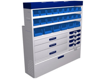 Service System STK-G-3-150 nieuwe bedrijfswagen inrichting