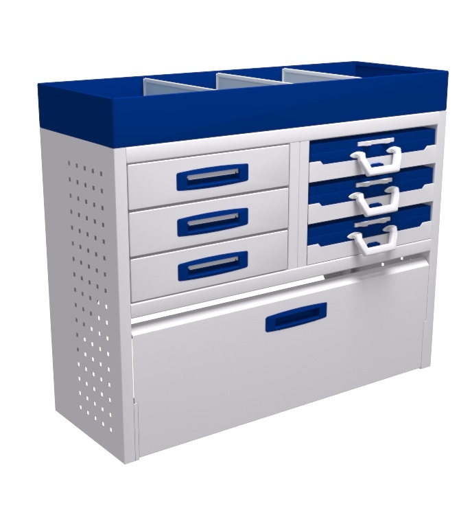 Service System STK-K-2-100 nieuwe bedrijfswagen inrichting