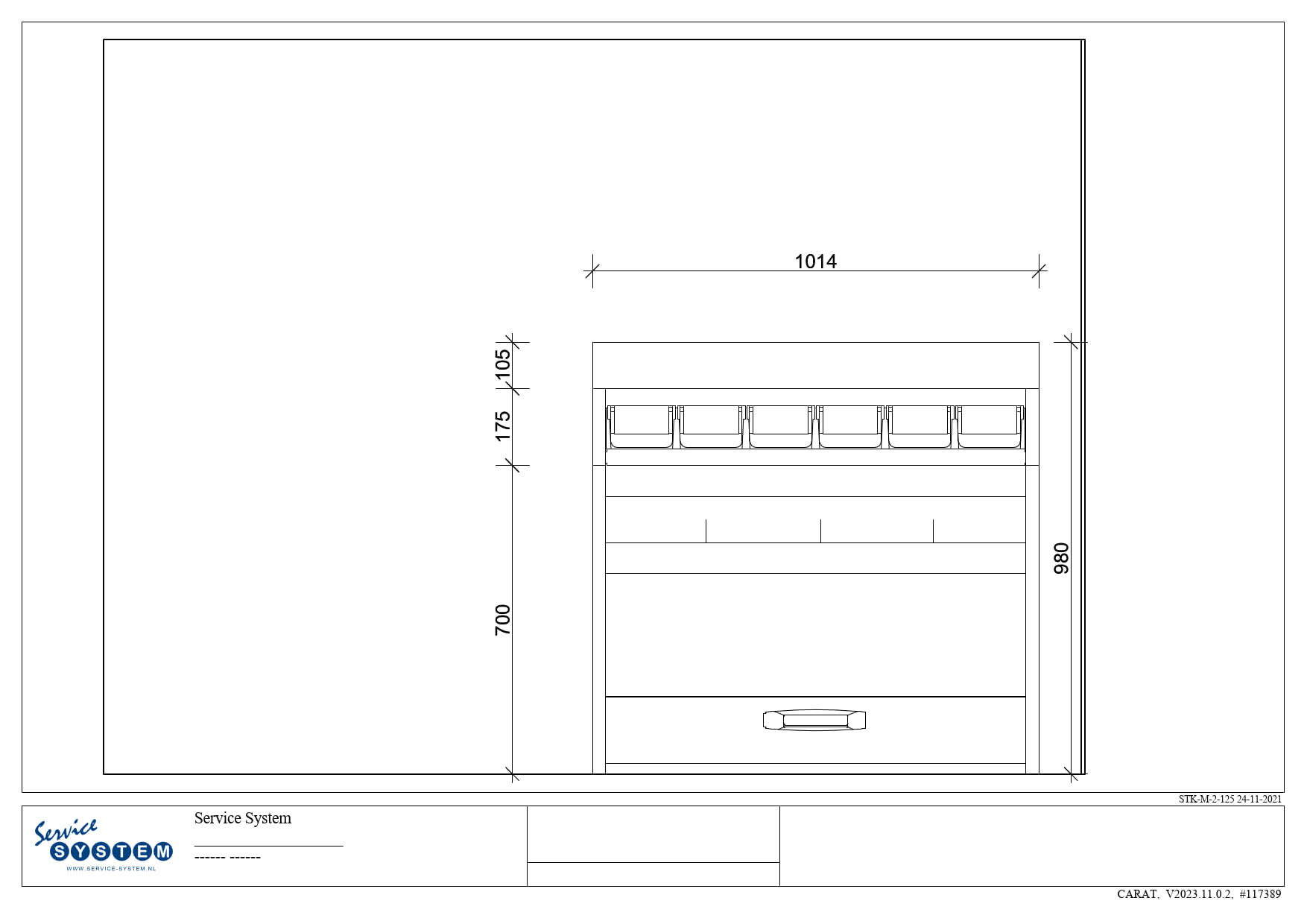 Service System STK-K-3-100 nieuwe bedrijfswagen inrichting - Afbeelding 2