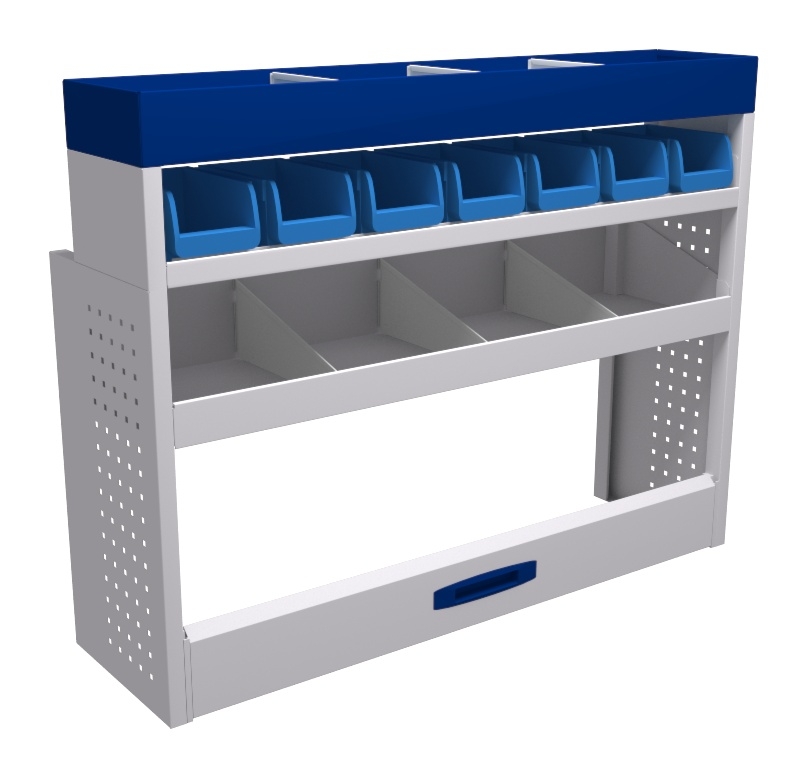 Service System STK-K-3-125 nieuwe bedrijfswagen inrichting