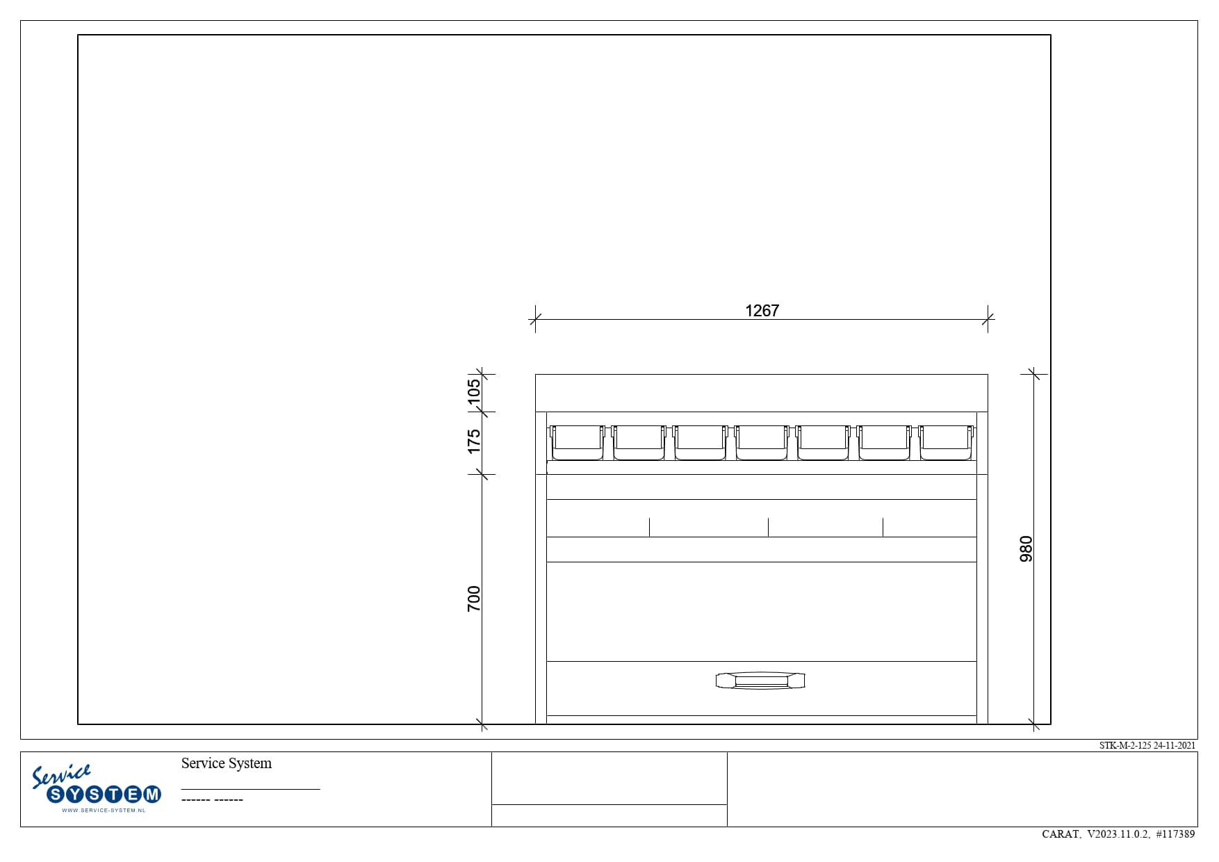 Service System STK-K-3-125 nieuwe bedrijfswagen inrichting - Afbeelding 2