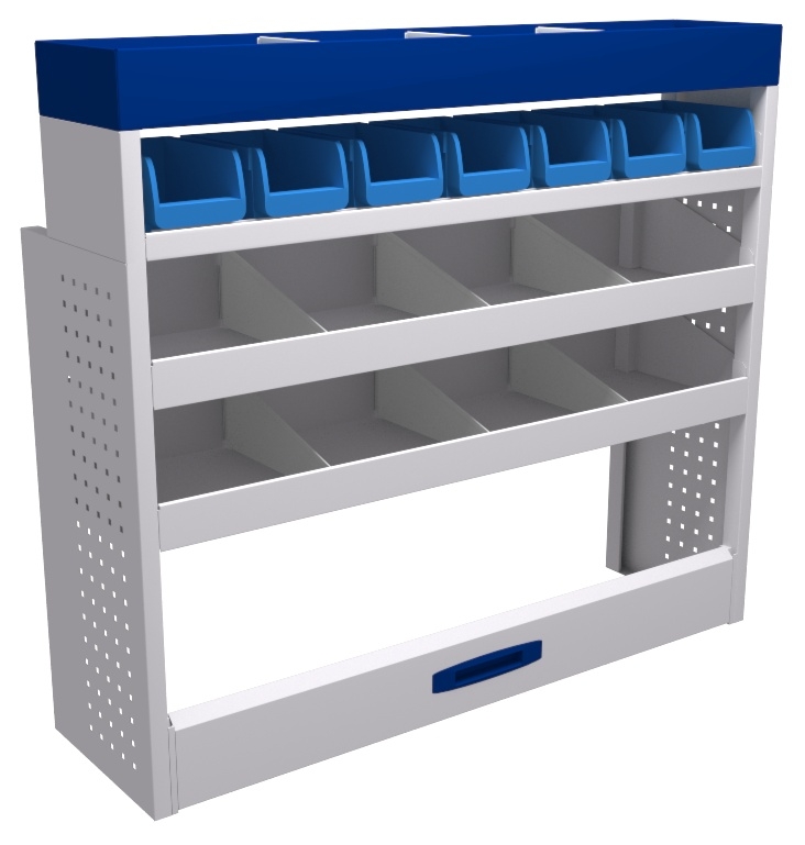 Service System STK-M-4-125 nieuwe bedrijfswagen inrichting