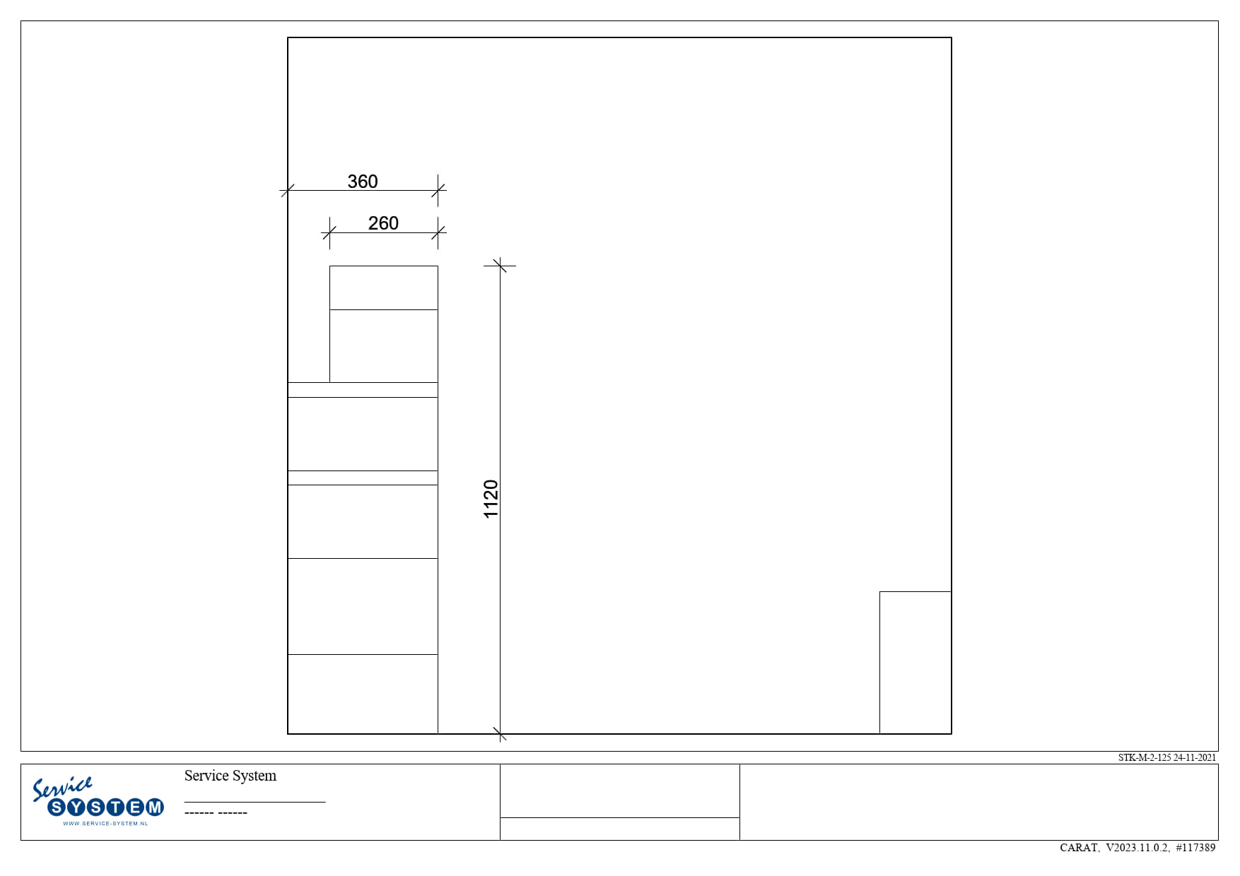 Service System STK-M-4-125 nieuwe bedrijfswagen inrichting - Afbeelding 3