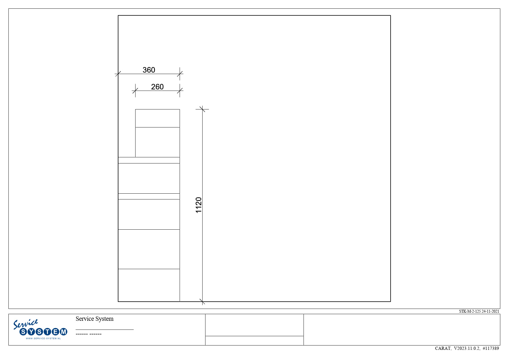 Service System STK-M-4-76 nieuwe bedrijfswagen inrichting - Afbeelding 3