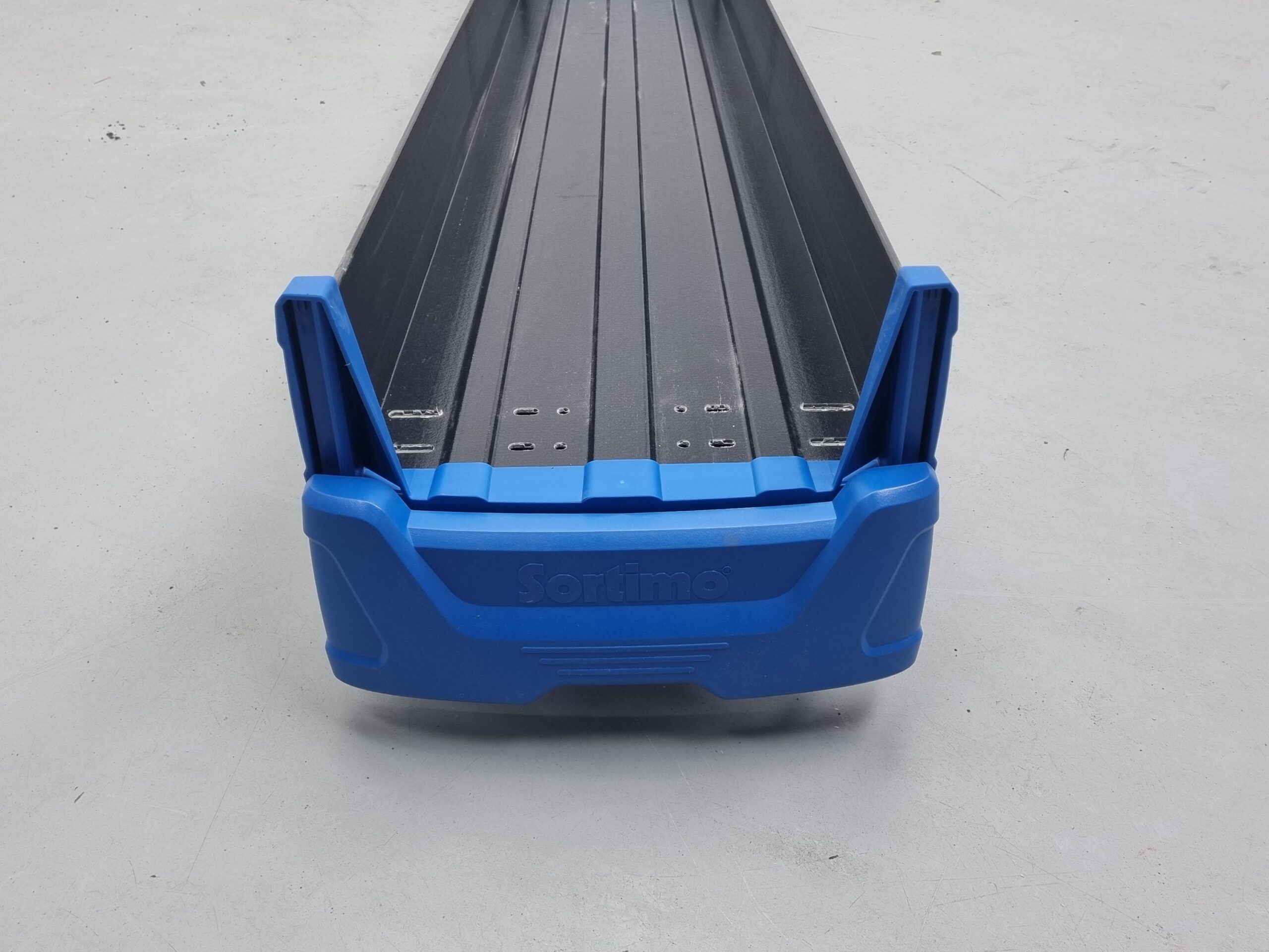 Sortimo langgoedbak zwart met klep - Afbeelding 4