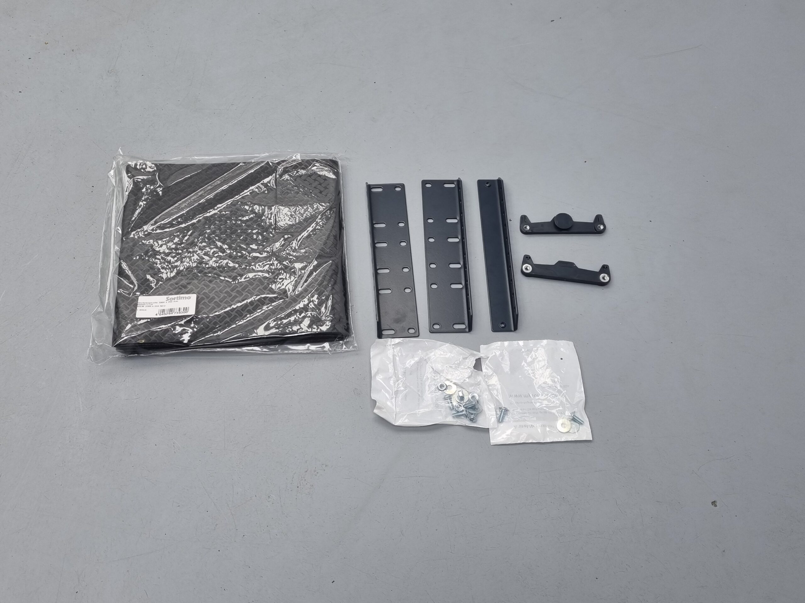 Sortimo langgoedbak zwart met klep - Afbeelding 5