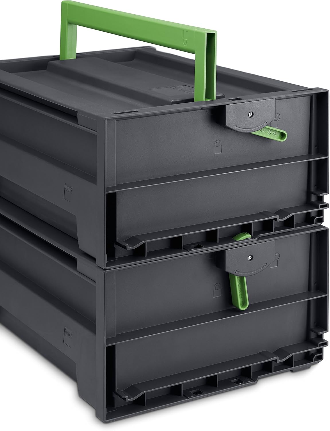 Bott Variosafe L met scheidingswand | Vario2 koffer met deksel - Afbeelding 3