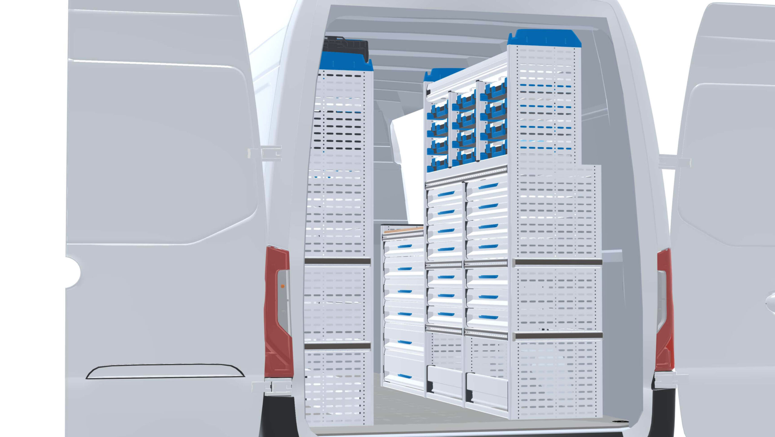 Sortimo SR5max inrichting | Mercedes Sprinter L3 H2 | Nieuw - Afbeelding 6